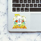 Shiro Sticker waterproof vinyl decal for laptop, bike, car & bottle