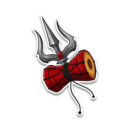 Shiv damaroo Bumper Sticker - STICK IT UP