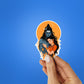 Shiv Paarvatee Sticker waterproof vinyl decal for laptop, bike, car & bottle