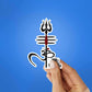 Shiva Trishul Sticker waterproof vinyl decal for laptop, bike, car & bottle