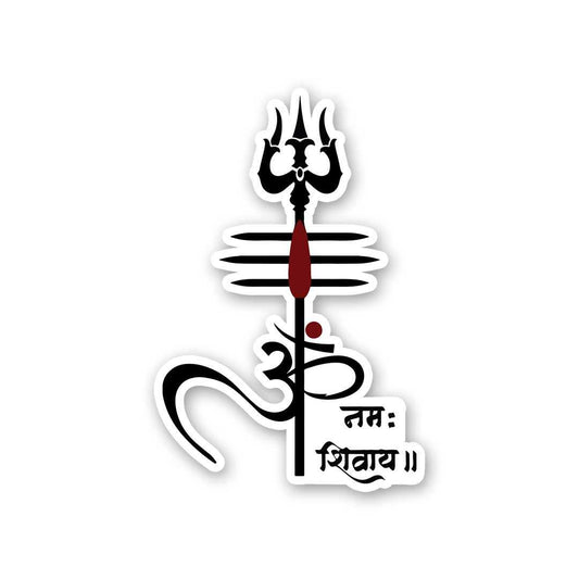 Shiva Trishul Sticker - STICK IT UP