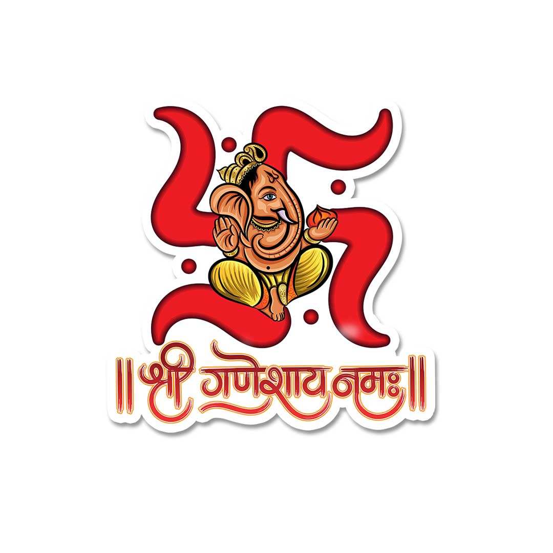 Shree Ganeshay Namah Sticker - Stickers | STICK IT UP