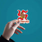 Shree Ganeshay Namah Sticker waterproof vinyl decal for laptop, bike, car & bottle