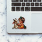 Shree Krishna 6.0 Glitter Sticker waterproof vinyl decal for laptop, bike, car & bottle
