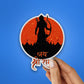 Shree Ram 4.0 Glitter Sticker waterproof vinyl decal for laptop, bike, car & bottle