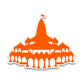Shree Ram Mandir Bumper Sticker waterproof vinyl decal for laptop, bike, car & bottle