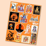 Shree Ram Mini Sticker Sheet waterproof vinyl decal for laptop, bike, car & bottle