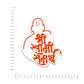 Shree Swami Bumper Sticker waterproof vinyl decal for laptop, bike, car & bottle