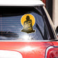 Shree Swami Samarth Bumper Sticker waterproof vinyl decal for laptop, bike, car & bottle