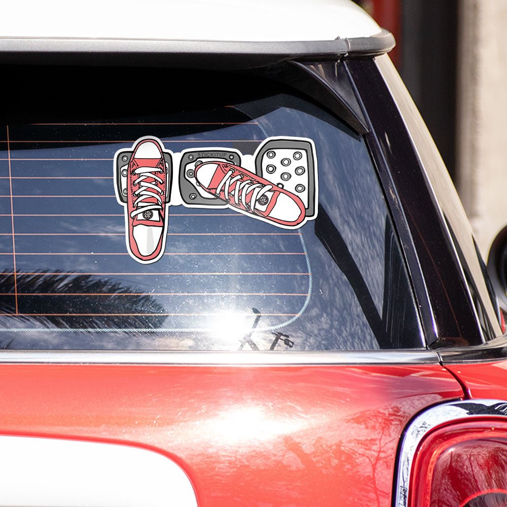 Shu luv Bumper Sticker waterproof vinyl decal for laptop, bike, car & bottle