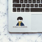 Silence Is Luxurious Sticker waterproof vinyl decal for laptop, bike, car & bottle