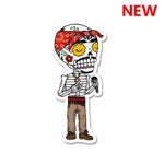 Skeletone PAC Sticker waterproof vinyl decal for laptop, bike, car & bottle