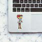 Skeletone PAC Sticker waterproof vinyl decal for laptop, bike, car & bottle
