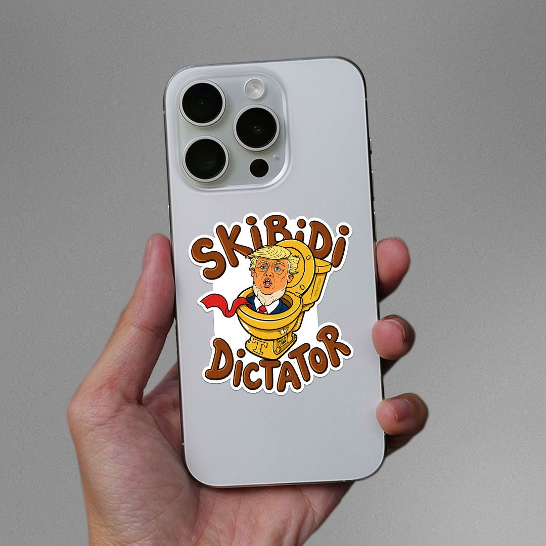 Skibidi Dictator Sticker - Stickers | STICK IT UP