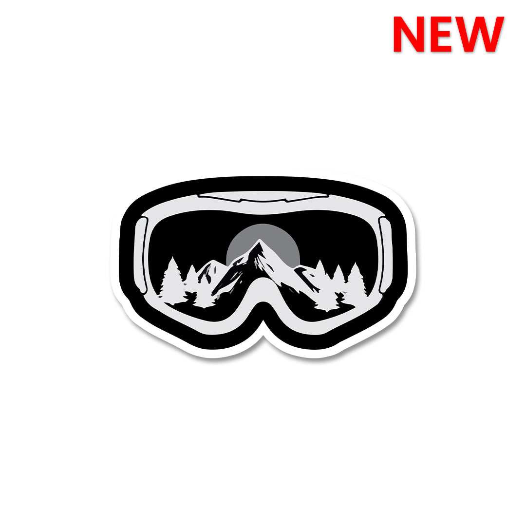 Skiing Glasses Sticker - Stickers | STICK IT UP