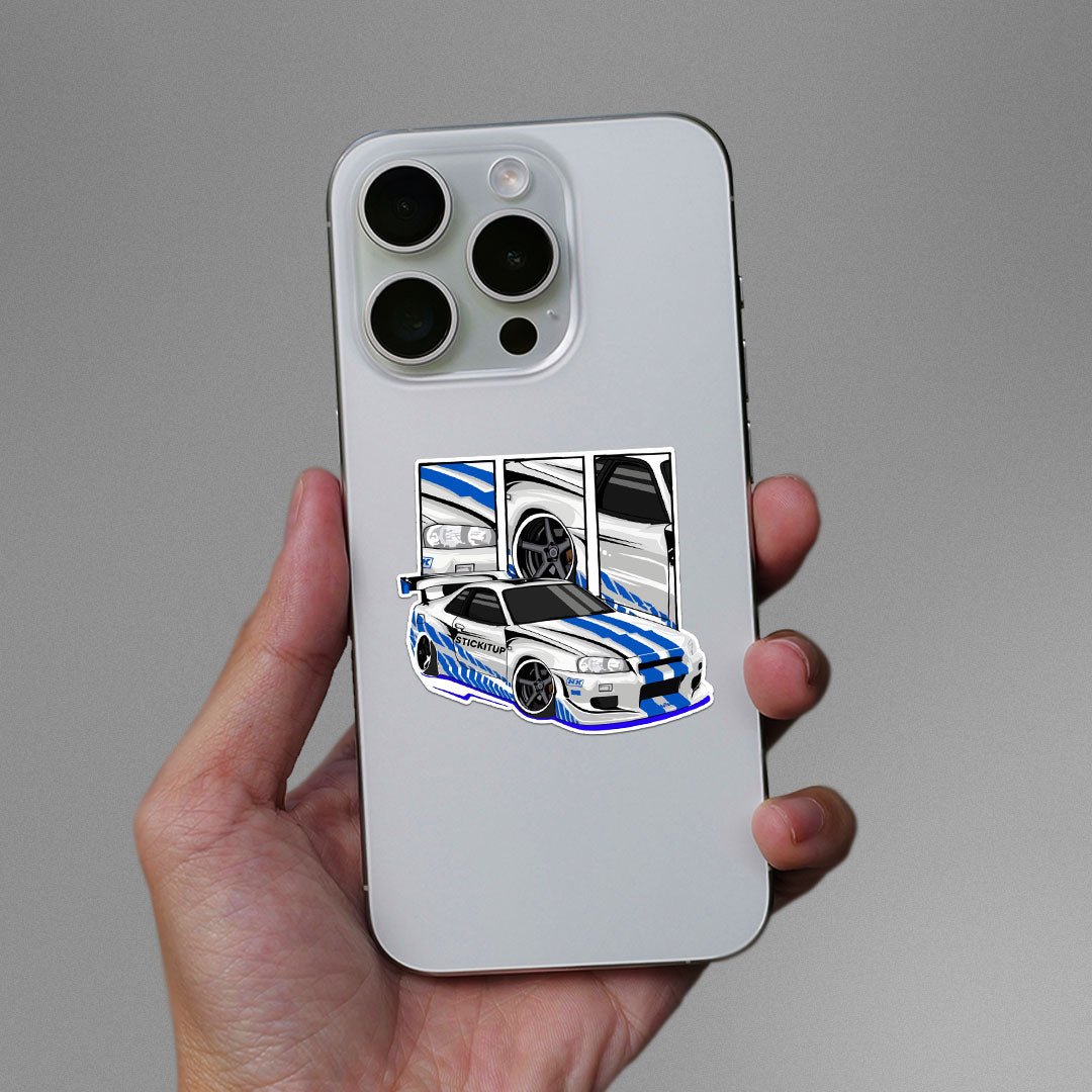 Skyline GT - R Sticker - STICK IT UP