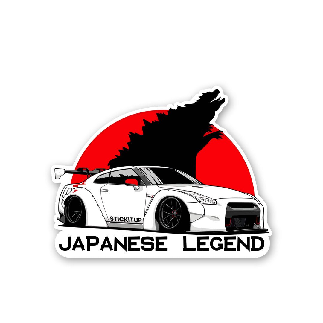 Skyline Japanese Legend Sticker - Stickers | STICK IT UP