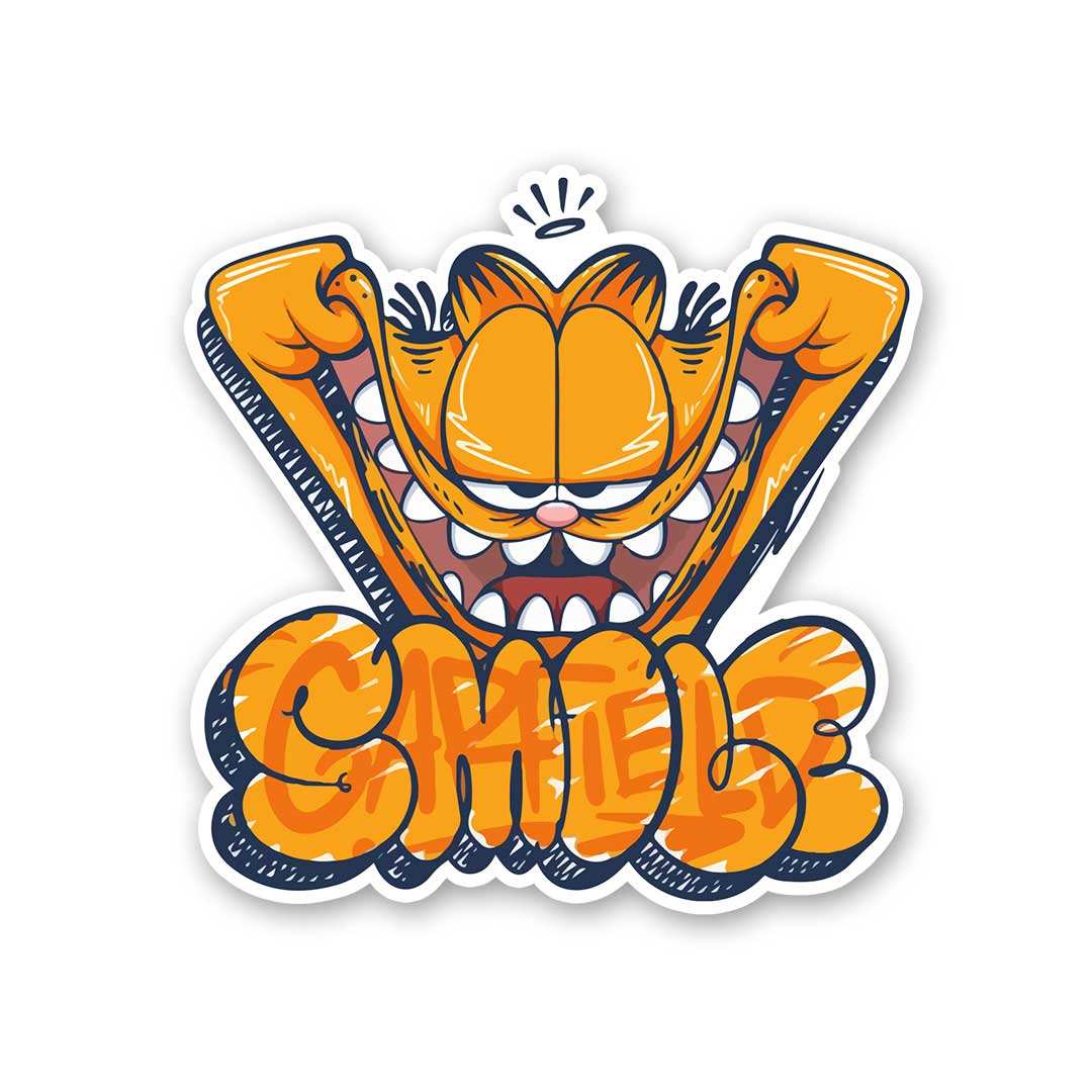 Smile Sticker - Stickers | STICK IT UP