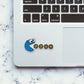 Snappy Kid Glitter Sticker waterproof vinyl decal for laptop, bike, car & bottle