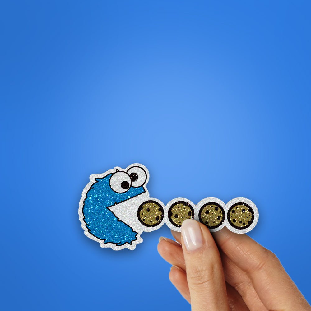 Snappy Kid Glitter Sticker waterproof vinyl decal for laptop, bike, car & bottle