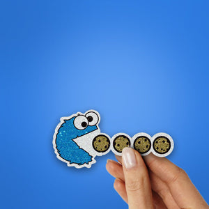 Snappy Kid Glitter Sticker waterproof vinyl decal for laptop, bike, car & bottle