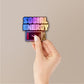 Social Energy 1.0 Holographic Stickers