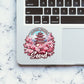 South Korea Sticker waterproof vinyl decal for laptop, bike, car & bottle