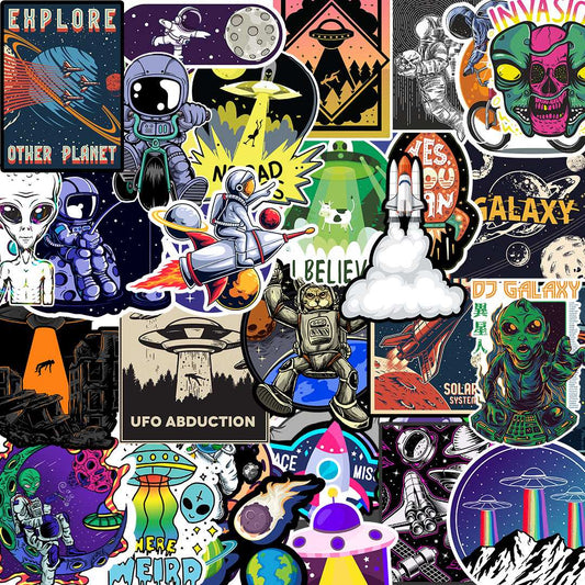 Space Sticker Packs [50 sticker] - STICK IT UP