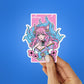 Spirit Ahri Sticker waterproof vinyl decal for laptop, bike, car & bottle