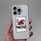 Sports Car Sketch Art Glitter Sticker