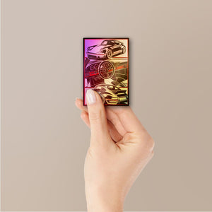 Sports Car Style Holographic Stickers - Holographic stickers | STICK IT UP