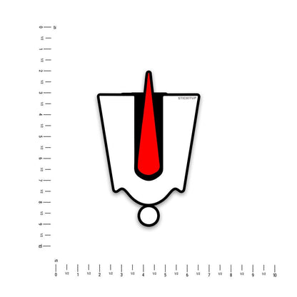 Sri Vaishnava Tilak Bumper Sticker - STICK IT UP