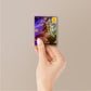 Starry Night Monster Art Holographic Stickers