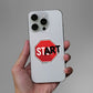 START Sticker waterproof vinyl decal for laptop, bike, car & bottle