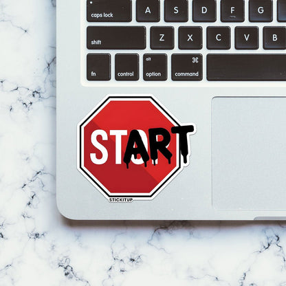 START Sticker - STICK IT UP