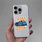 Stay Low Drive Slow Sticker waterproof vinyl decal for laptop, bike, car & bottle