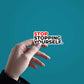 Stop stopping yourself Sticker waterproof vinyl decal for laptop, bike, car & bottle