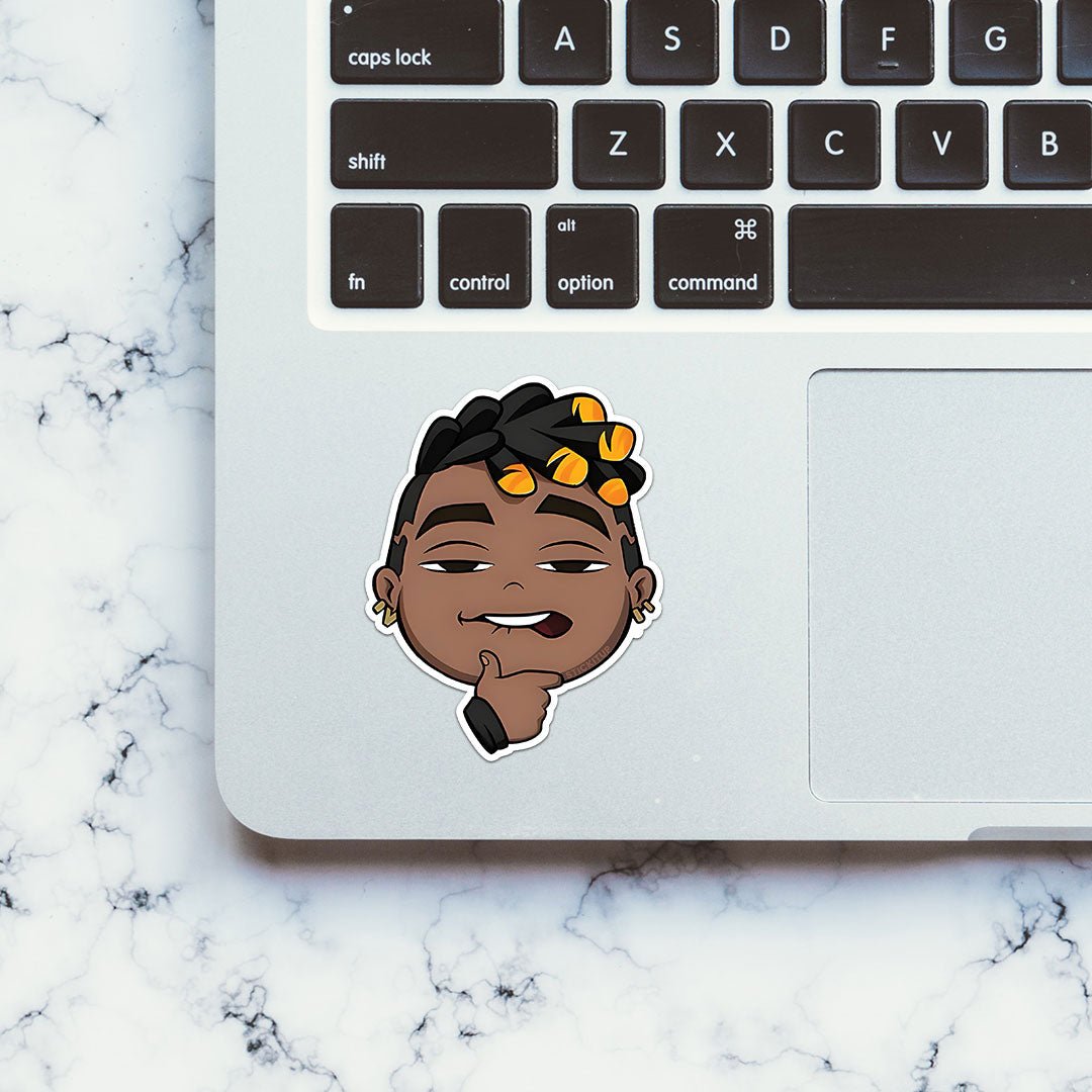 Street Boy Sticker waterproof vinyl decal for laptop, bike, car & bottle