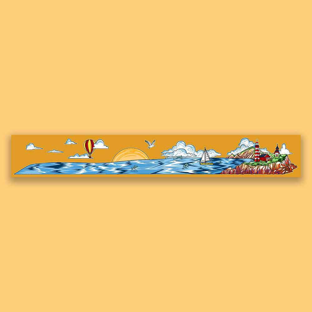 Summer beach Infinity Sticker - STICK IT UP