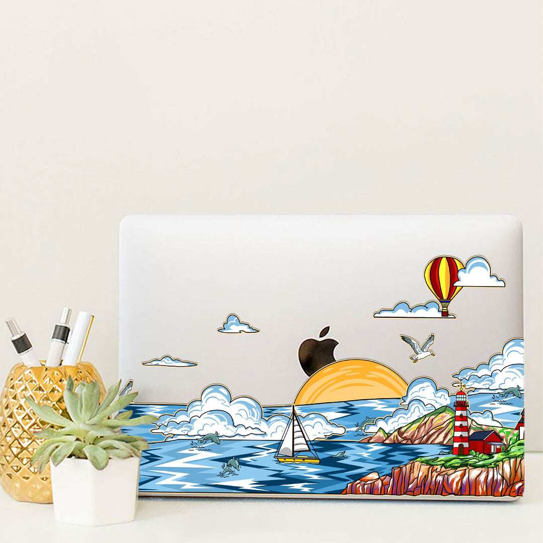 Summer beach Infinity Sticker - STICK IT UP