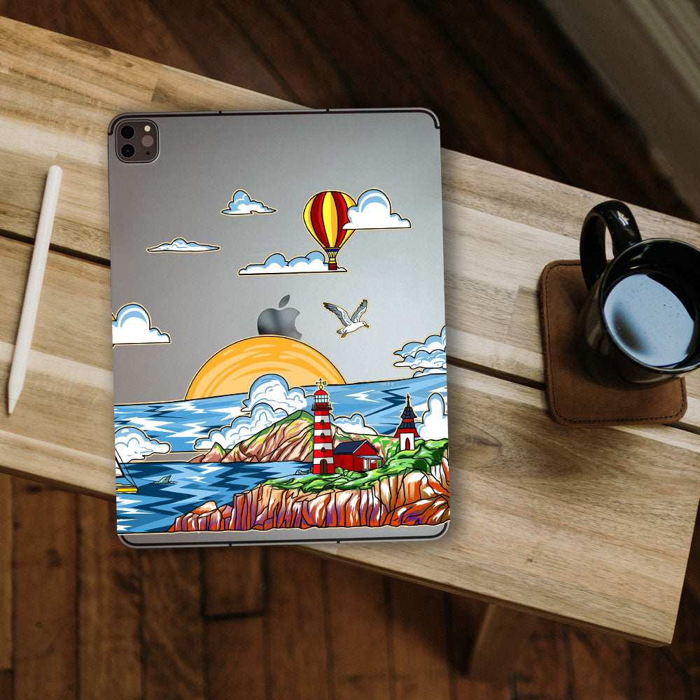 Summer beach Infinity Sticker - STICK IT UP