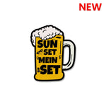Sunset Mein Bhi Set Sticker waterproof vinyl decal for laptop, bike, car & bottle