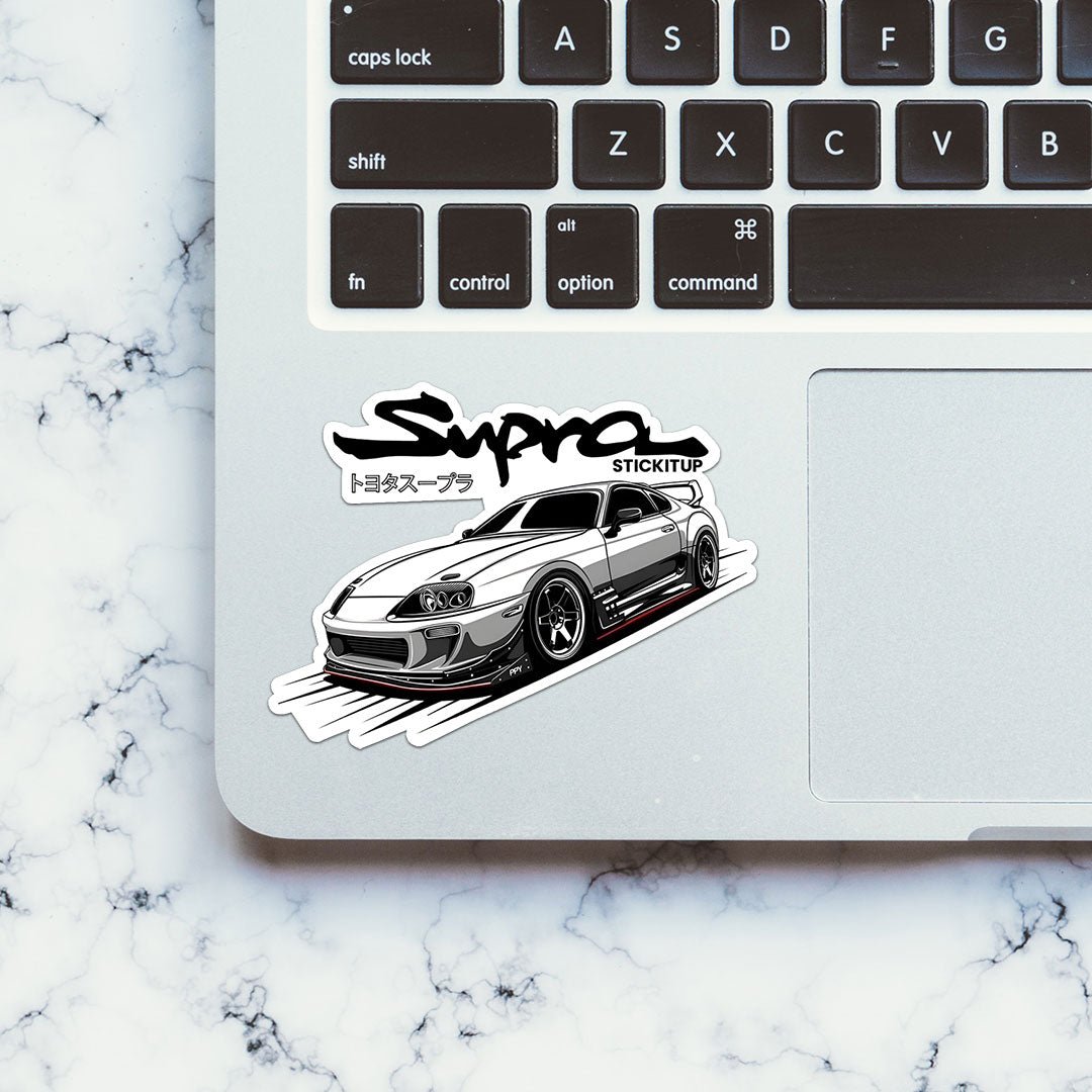 Supra A80 Sticker waterproof vinyl decal for laptop, bike, car & bottle