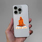 Swami Samarth Sticker waterproof vinyl decal for laptop, bike, car & bottle