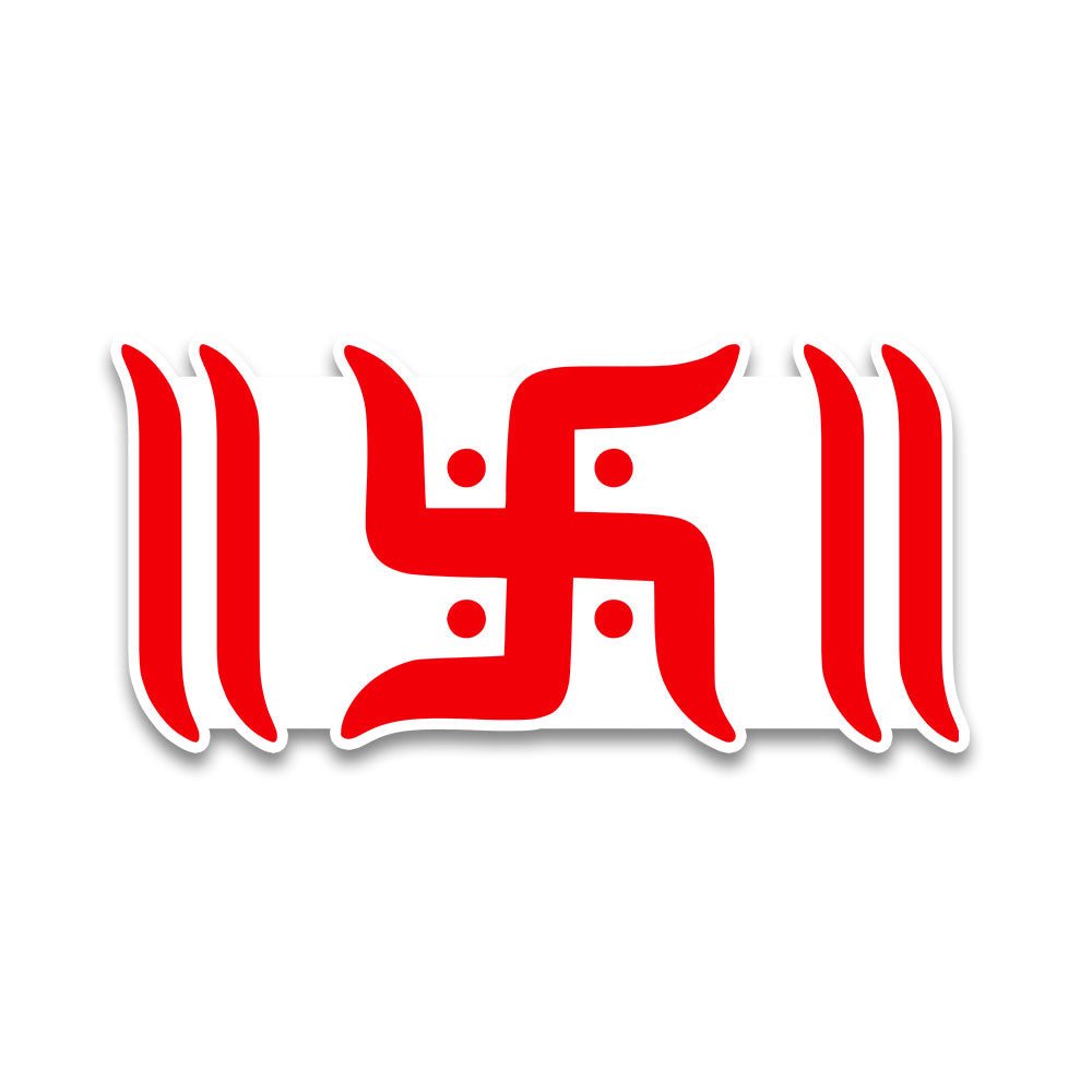 Swastik Bumper Sticker - STICK IT UP