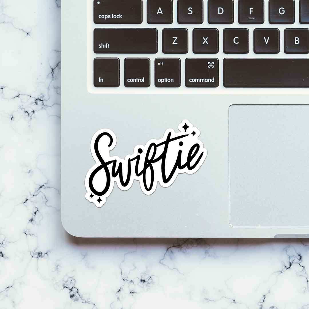 Swiftie 1.0 Sticker waterproof vinyl decal for laptop, bike, car & bottle