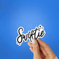 Swiftie 1.0 Sticker waterproof vinyl decal for laptop, bike, car & bottle