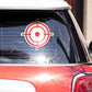 Target Bumper Sticker waterproof vinyl decal for laptop, bike, car & bottle
