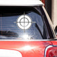 Target Bumper Sticker waterproof vinyl decal for laptop, bike, car & bottle