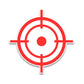 Target Bumper Sticker waterproof vinyl decal for laptop, bike, car & bottle